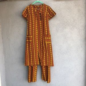 Vintage Jumpsuit with coat